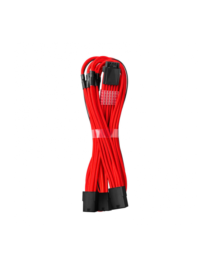 CableMod PRO ModMesh 12VHPWR do 3x PCI-e - 45cm, czerwony główny
