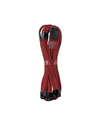 CableMod C-Series PRO ModMesh 12VHPWR do 3x PCI-e do Corsair - 60cm, ciemnoczerwony nr 1