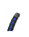 CableMod C-Series PRO ModMesh 12VHPWR do 3x PCI-e do Corsair - 60cm, czarny/niebieski - nr 2