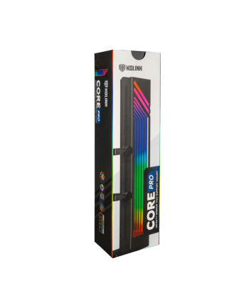 Kolink Core Pro Aluminiowa Lustrzana Podpora GPU Infinity - Czarna