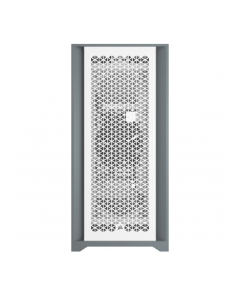 corsair Korsarz | Obudowa komputera | iCUE 5000D | Szyba boczna | Biały | ATX | Zasilacz w zestawie Nie | Format ATX