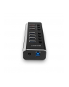 I/O HUB USB3 4PORT+3CHARGE/43371 LINDY - nr 1