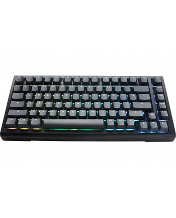 Klawiatura gamingowa Ducky Tinker 75, RGB, czarna - MX-Blue UKŁAD KLAWISZY NIEMIECKI