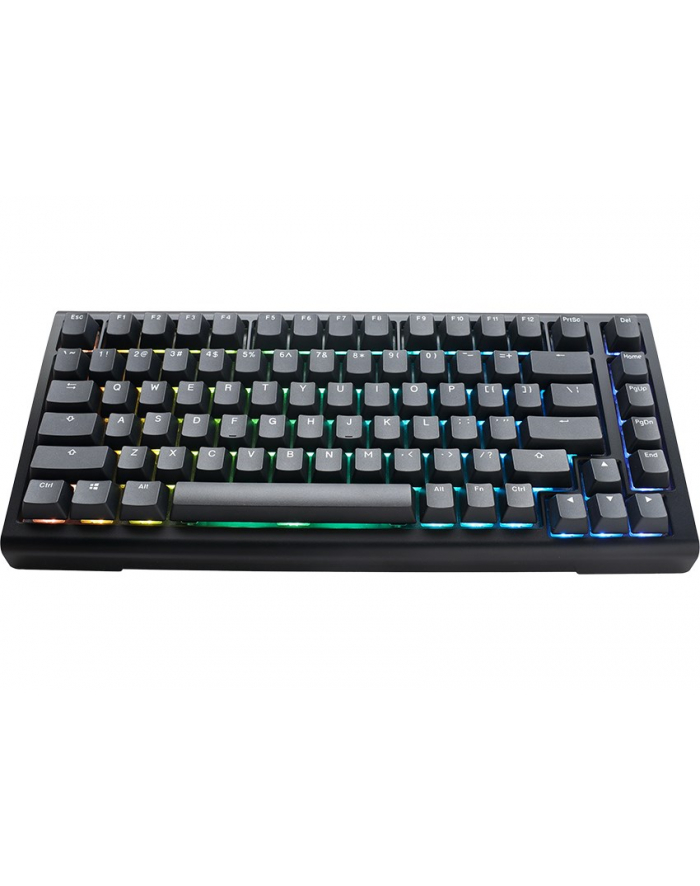 Klawiatura gamingowa Ducky Tinker 75, RGB, czarna - MX-Blue UKŁAD KLAWISZY NIEMIECKI główny