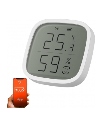 Extralink Smart Life Temperature and Humidity Sensor | Czujnik temperatury i wilgotności | Smart Home nr 1