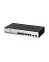 D-Link | 10-portowy gigabitowy inteligentny przełącznik zarządzalny | DGS-1210-10 | Zarządzane L2+ | Możliwość montażu w szafie | Ilość portów 10/100 Mb/s (RJ-45) | Ilość portów 1 Gb/s (RJ-45) | Ilość portów SFP | Ilość portów PoE | Ilość portów PoE+ - nr 1