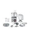 Bosch | MC812S820 | 1250 W | Robot kuchenny MultiTalent 8 | Liczba prędkości Jednakowe ustawienie prędkości, funkcje natychmiastowe i pulsacyjne | Pojemność miski 3,9 L | Blender | Biały/Srebrny - nr 1