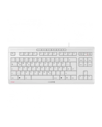 CHERRY STREAM KEYBOARD/TKLCORD-ED COMPACT WHITE