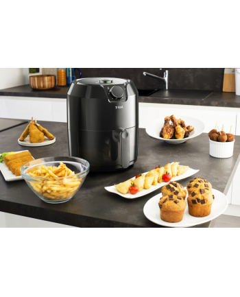 TEFAL | Łatwe smażenie Klasyczny EY201815 | Frytownica | Moc 1500 W | Pojemność 4,2 L | Czarny nr 1