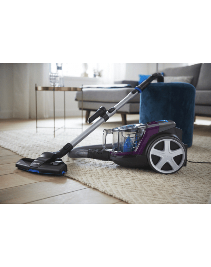 Philips | PowerPro Compact FC9333/09 | Odkurzacz | Bez worka | Moc 650 W | Pojemność na kurz 1,5 L | Purpura główny