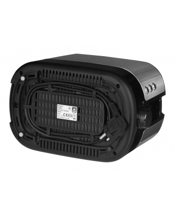 Philips | Kolekcja HD2637/90 Viva | Toster | Moc W | Ilość slotów: 2 | Materiał obudowy: Metal/tworzywo sztuczne | Czarny