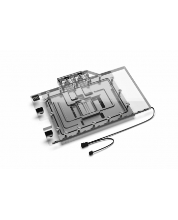 Alphacool Blok lodowy Aurora RTX 4070 TI ROG Strix z płytą tylną - Akryl + Nikiel