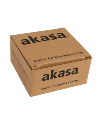 Akasa AK-CC6601EP01 Low Profile CPU Cooler - gniazdo LGA 1700, wysokość 26,9 mm nr 2