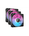 Corsair iCUE LINK RX120 RGB Series, 3-pak wentylatorów PWM - 120 mm, czarny - nr 5