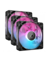Corsair iCUE LINK RX120 RGB Series, 3-pak wentylatorów PWM - 120 mm, czarny - nr 6