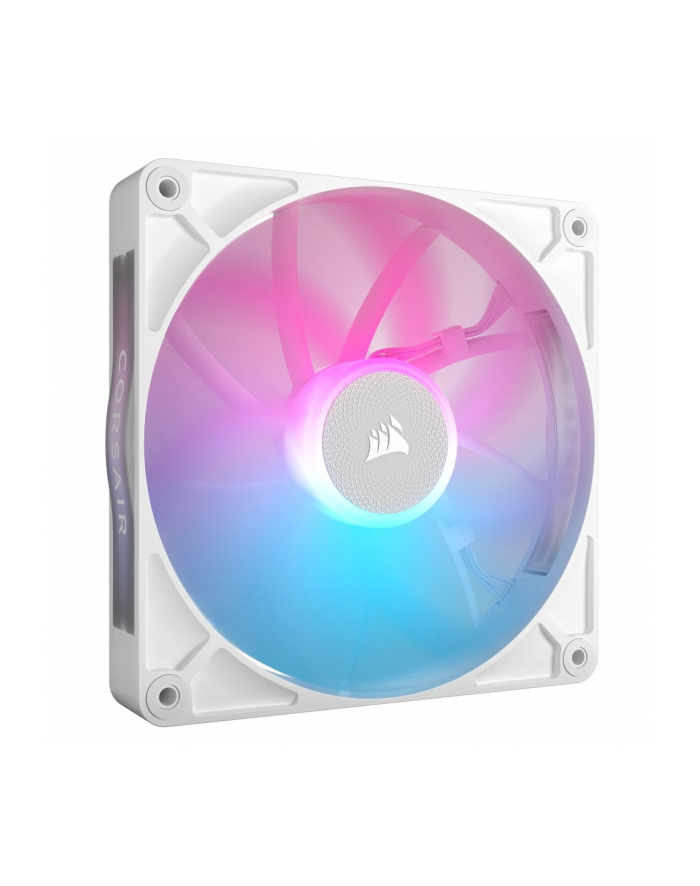 Corsair iCUE LINK RX140 RGB Series, wentylator PWM - 140mm, biały główny