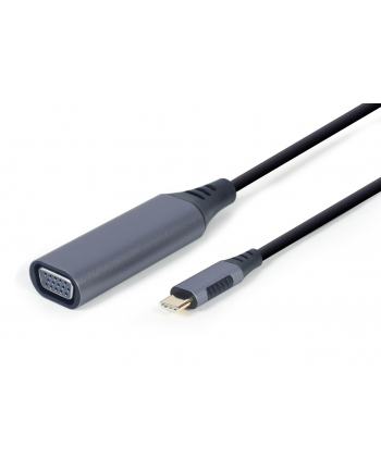 I/O ADAPTER USB-C TO VGA/GREY A-USB3C-VGA-01 GEMBIRD nr 2