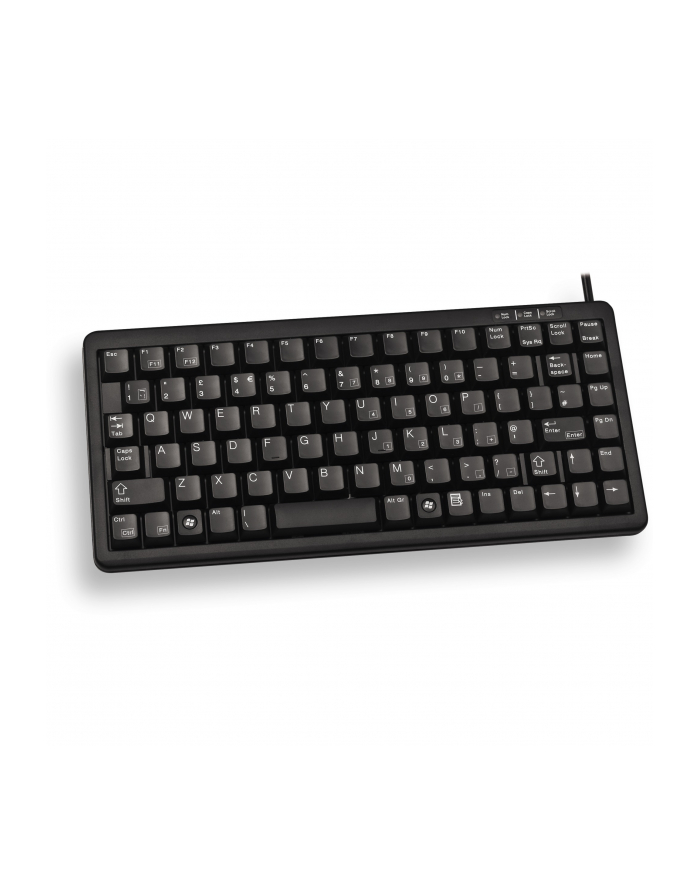 cherry COMPACT KEYBOARD G84-4100 (wersja europejska)/BLACK USB PS/2 US-ENGL INTL główny