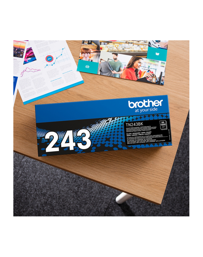 bczerwonyher TN-243BK TONER BLACK 1000 PAGES/F/ DCP-L3510CDW L3550CDW główny