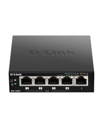d-link 5-PORT D-ESKTOP POE+ SWITCH/GIGABIT IN