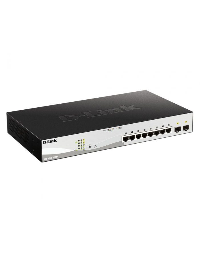 D-Link DGS 1210-10MP - przełącznik - 10 por główny