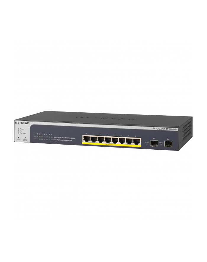 netgear 8-PORT POE+ GB WEBMGD SWITCH/2 SFP PORTS główny