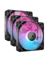 Corsair iCUE LINK RX120 RGB Series, 3-pak wentylatorów PWM - 120 mm, czarny - nr 6