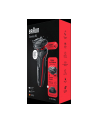 braun Brązowy | Golarka | 51-R1200S | Czas pracy (maks) 50 min | Na mokro i na sucho | Czarny/Czerwony - nr 4