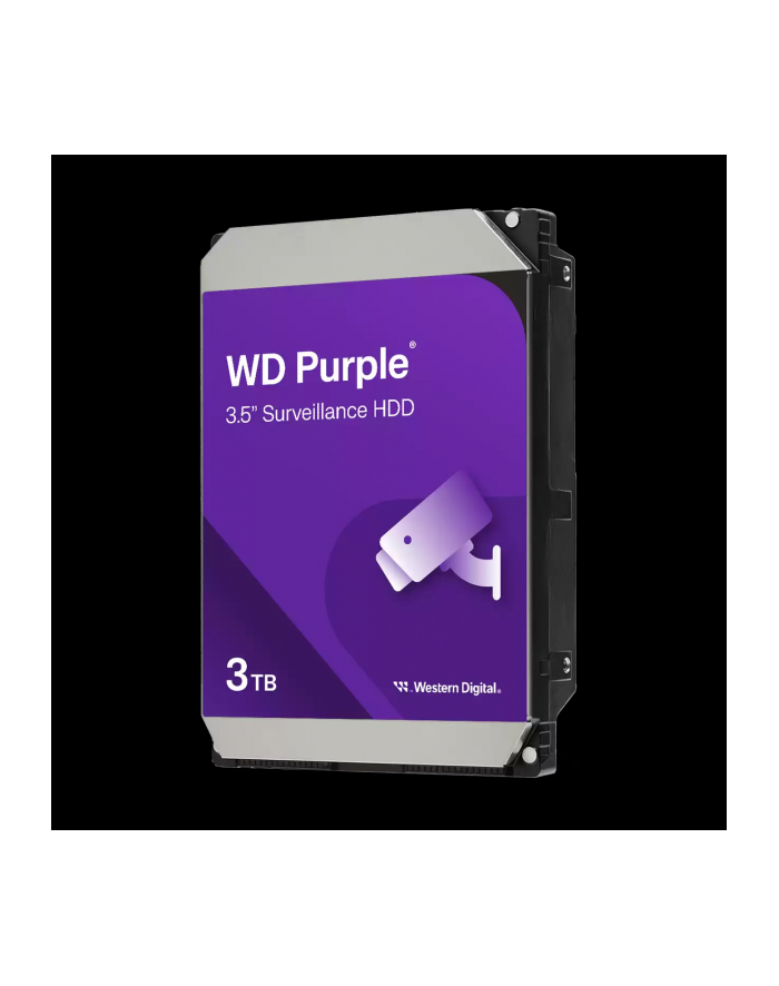 western digital HDD SATA 3TB 6GB/S 256MB/PURPLE WD33PURZ WDC główny