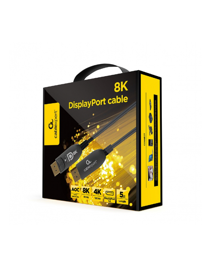 CABLE DISPLAY PORT 5M AOC/PREM CC-DP8K-AOC-5M GEMBIRD główny