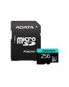 MEMORY MICRO SDXC 256GB W/AD/AUSDX256GUI3V30SA2-RA1 ADATA - nr 1