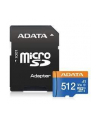 MEMORY MICRO SDXC 512GB W/AD/AUSDX512GUICL10A1-RA1 ADATA - nr 1