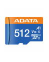 MEMORY MICRO SDXC 512GB W/AD/AUSDX512GUICL10A1-RA1 ADATA - nr 2