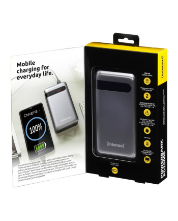 POWER BANK USB 20000MAH ANTHRACITE 7332354 INTENSO