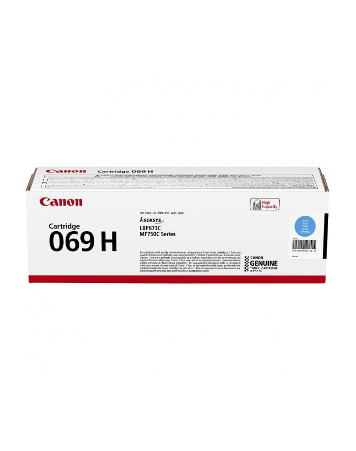 TONER CYAN 55K CRG-069H/5097C004 CANON główny