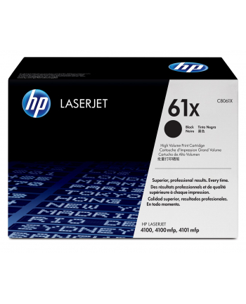 hewlett-packard HP 61X - Hojtydende - sortowanie - oryginał