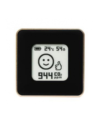 SMART HOME AIR QUALITY SENSOR/GOLD/BLACK AIRV-ELEG AIRVALENT