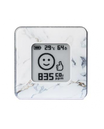 SMART HOME AIR QUALITY SENSOR/SILV/MARB AIRV-MARB AIRVALENT