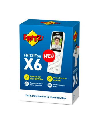 AVM FRITZ! Fon X6 - ekstra tradlost han