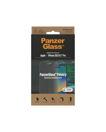 PanzerGlass iPhone 14 Pro Prywatność AB