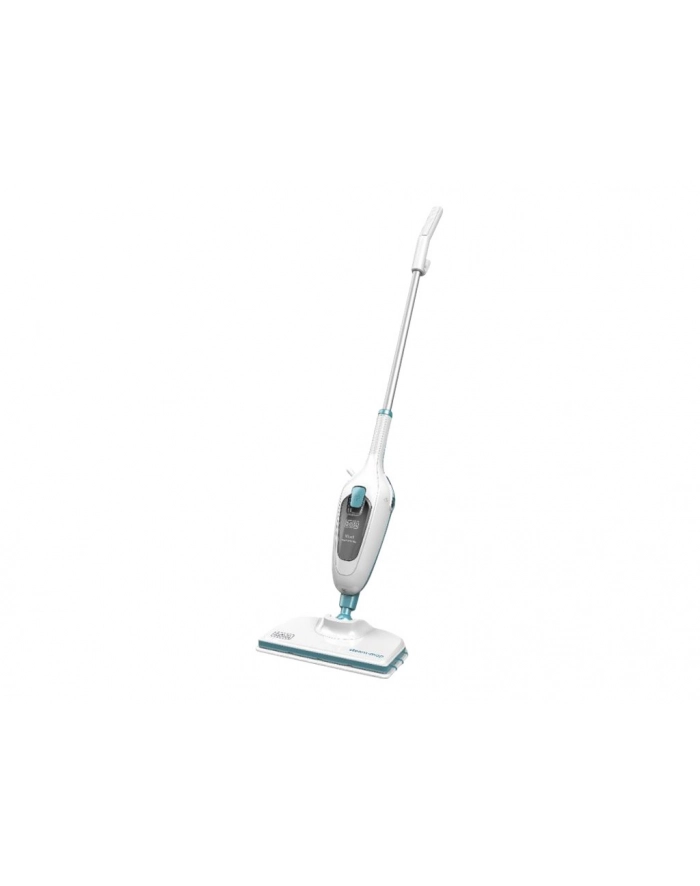 Kolor: CZARNY+decker mop parowy 5 w 1, 1300w, 380 ml,dysza, szczotka do fug, główny