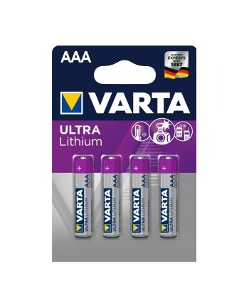 Bateria litowa Professional Lithium Micro AAA 4 szt