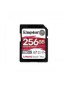 kingston 256GB SDXC CANVAS REACT PLUS U3/UHS-II 280R/150W V60 FULL HD/4K - nr 12