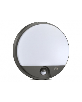 Lampa LED z czujnikiem ruchu Maclean ,na podczerwień, kolor szary, 15W, IP54, 1100lm, MCE291 GR