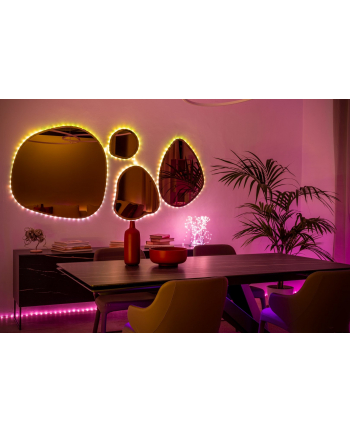 Twinkly Dots Inteligentne światła LED 60 RGB (wielokolorowe), zasilane przez USB, 3m, czarne Twinkly | Dots Smart LED Lights 60 RGB (wielokolorowy), zasilany przez USB, 3m, czarny | RGB – 16M+ kolorów