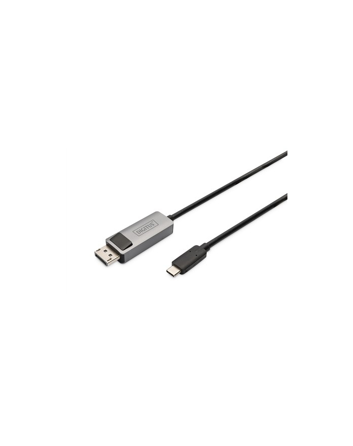 digitus Kabel adapter PREMIUM 8K 30Hz USB Typ C/DisplayPort dwukierunkowy 2m główny