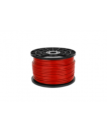 azusa Kabel mikrofonowy stereo 6mm czerwony