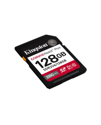 kingston 128GB SDXC CANVAS REACT PLUS U3/UHS-II 280R/100W V60 FULL HD/4K nr 2