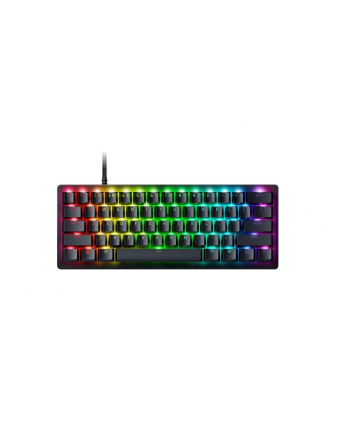 Razer | Mini klawiatura do gier | Huntsman V3 Pro | Klawiatura do gier | Przewodowe | Skandynawski | Czarny | Analogowy optyczny