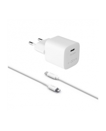 fixed Stały | Ładowarka podróżna mini USB-C USB-C/Lightning